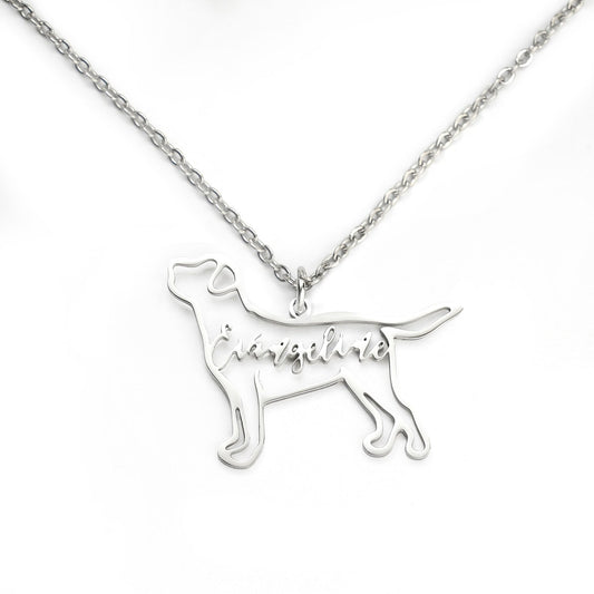 Personalized Dog Engraved Pet Memorial Charm