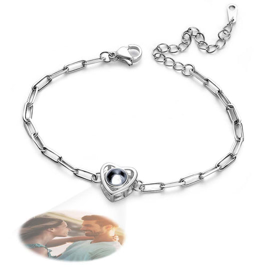 Personalized Photo Projection Charm