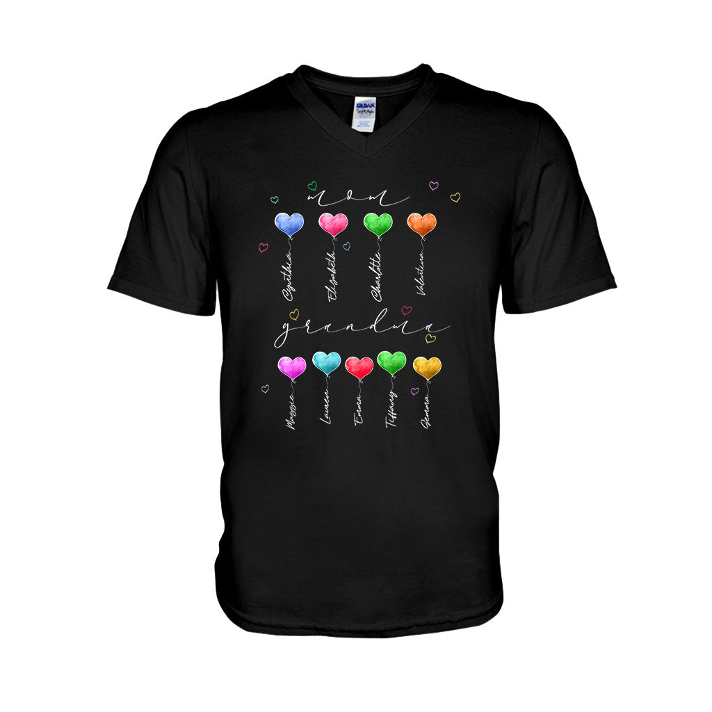 Mom Grandma - Personalized Mother's Day Grandma T-shirt and Hoodie
