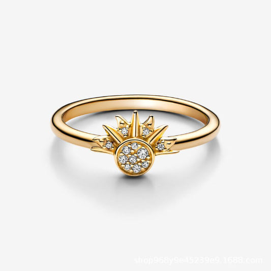 Sun And Moon Lover Matching Ringss - Couple Ring