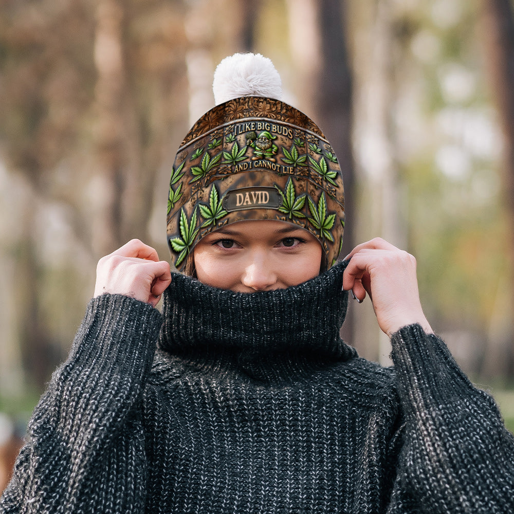 I Like Big Buds - Personalized Weed Beanie Hat