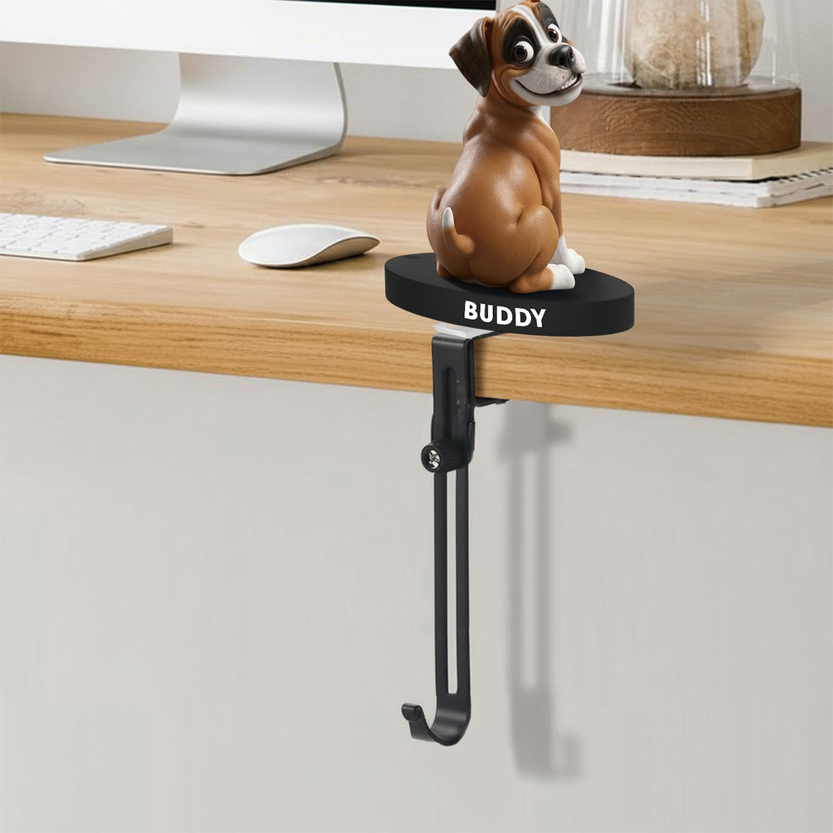 Funny Dogs - Personalized Dachshund Dog Shaped Stocking Hanger
