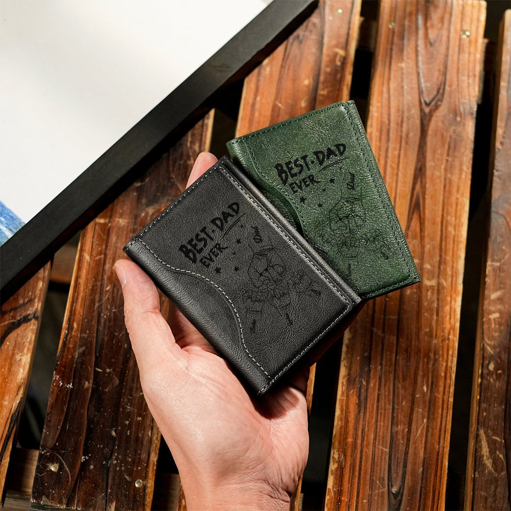Best Dad/ Pop/ Papa... Ever - Personalized Father Magsafe Wallet