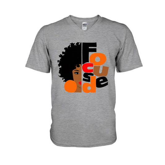 Focused - African American T-shirt And Hoodie