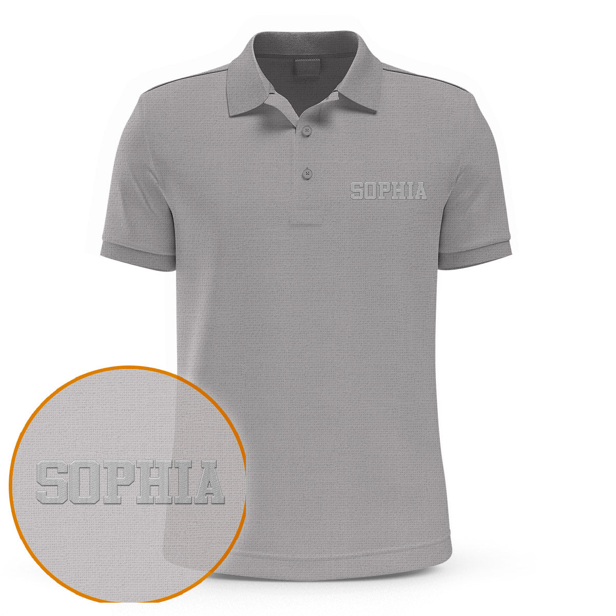 Custom Name - Personalized Aunt Embroidered Polo Shirt