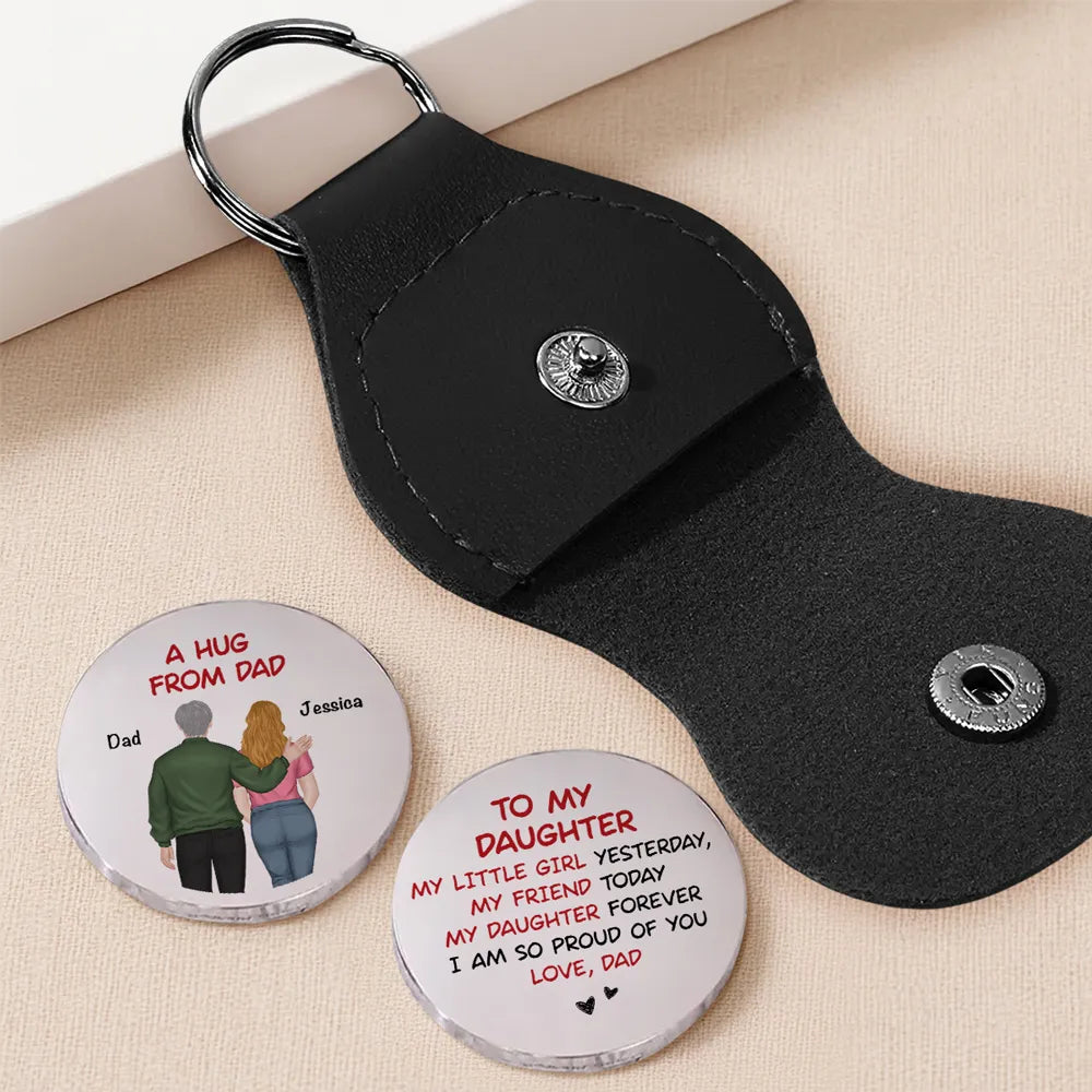 Forever Proud Of You - Personalized Custom Pocket Hug