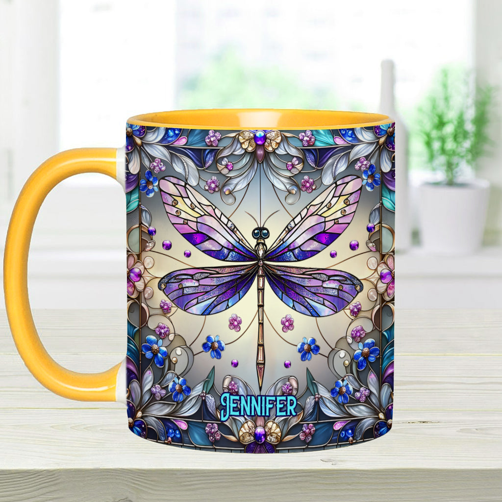 Green Lady - Personalized Gardening Accent Mug