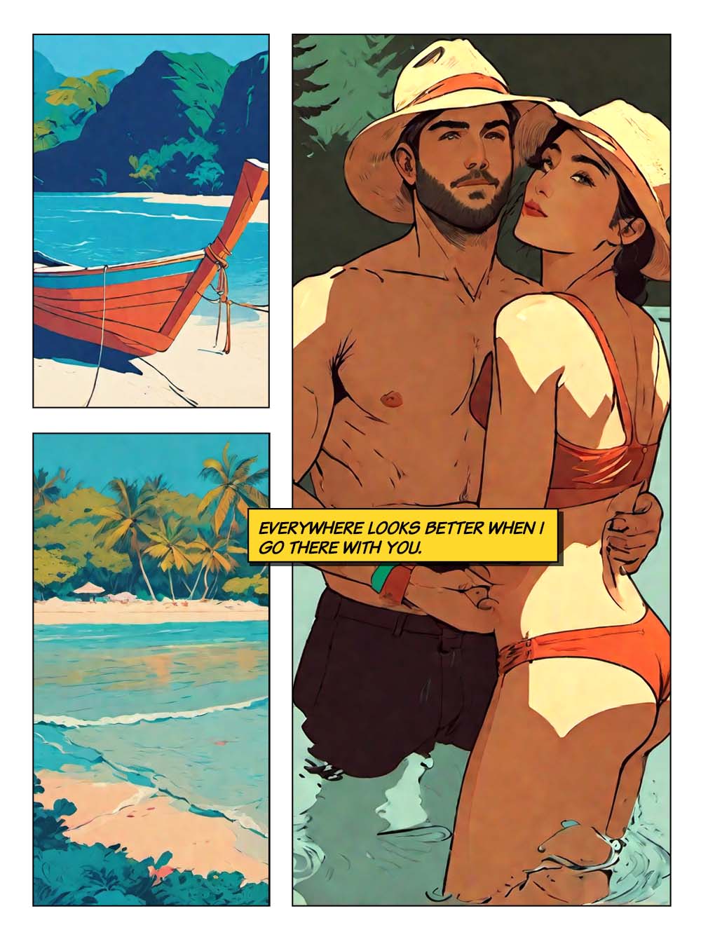 A Little Note - Personalized QR Greeting Card
