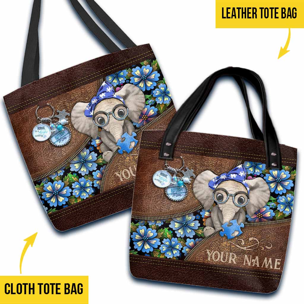 Accept Understand Love - Autism Awareness Personalized Tote Bag