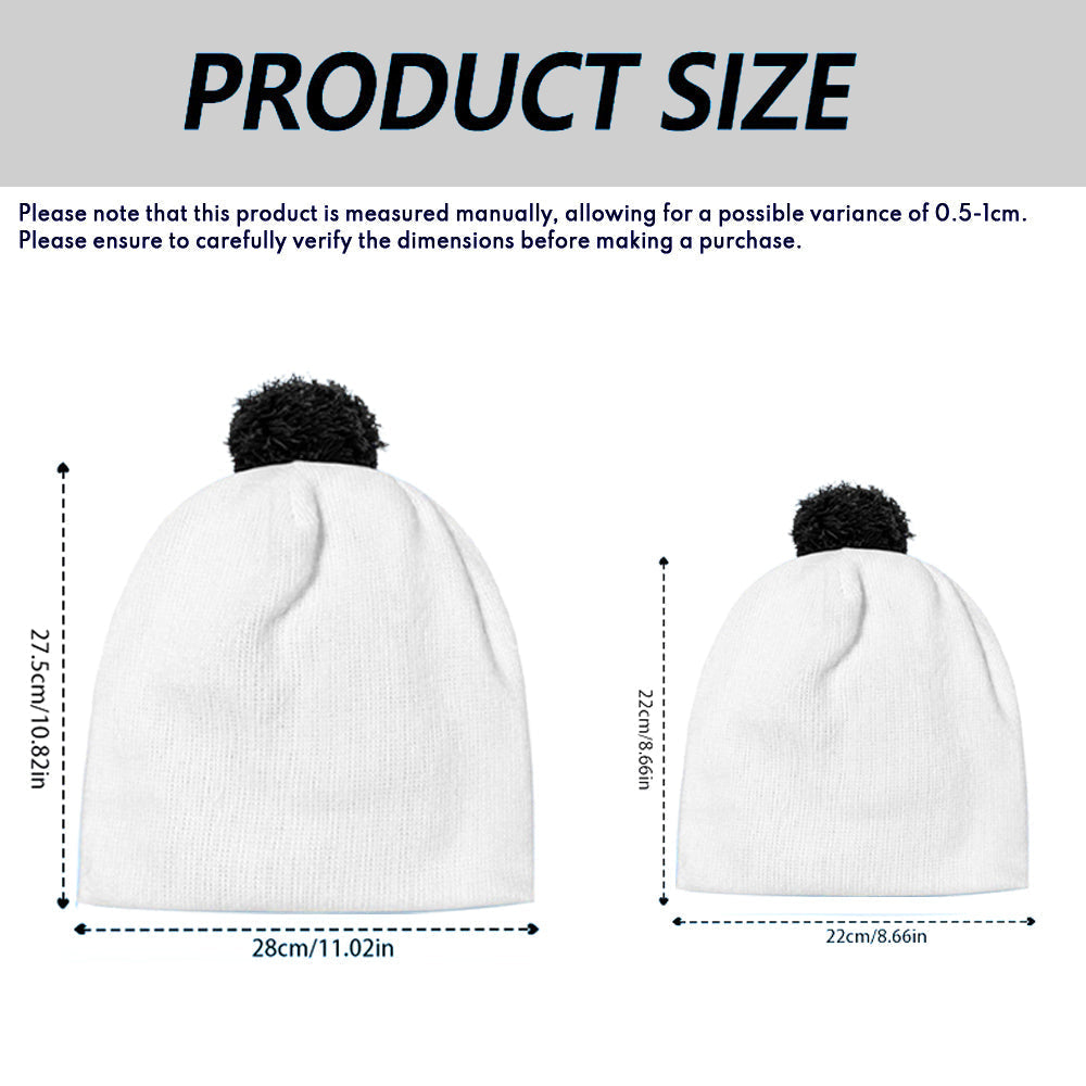 Alphabet Colorful - Personalized Kid Beanie Hat