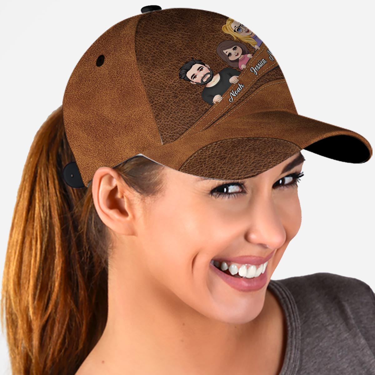 Best Dad Ever - Gift for dad, grandma, grandpa, mom, uncle, aunt - Personalized Classic Cap