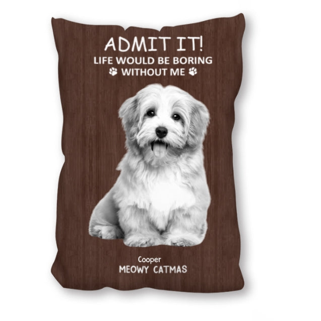 Personalized Christmas Pottery Cup - Funny Pet - Themed Gift Cup