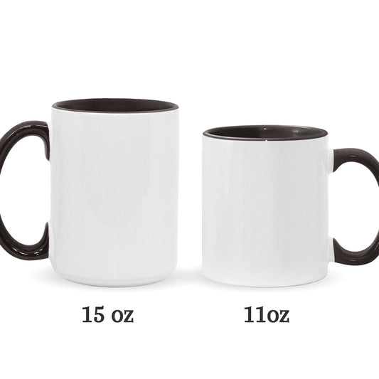 I Love My Job - Personalized Colleague Accent Mug