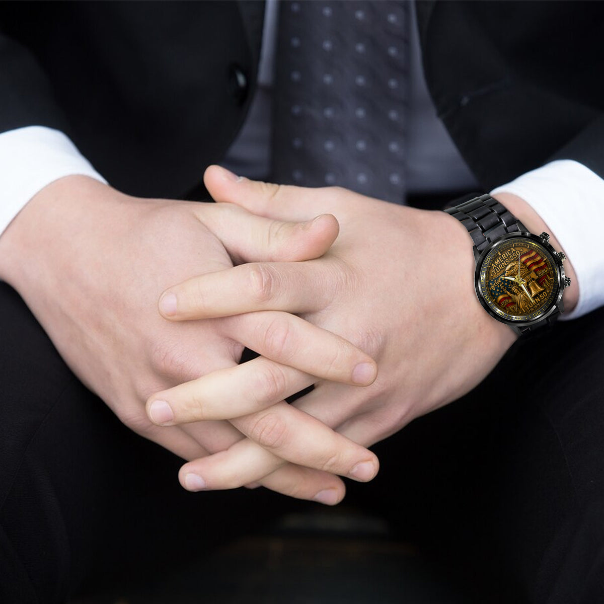 250 Anniversary - Personalized Birthday Hand Watch