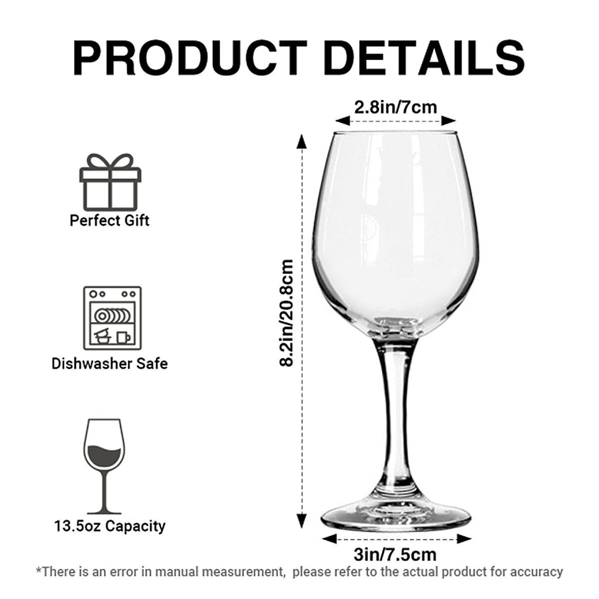 Here's To Another Year Of Bonding Over Alcohol Best Friends - Personalized Bestie Wine Glass With Long Stem