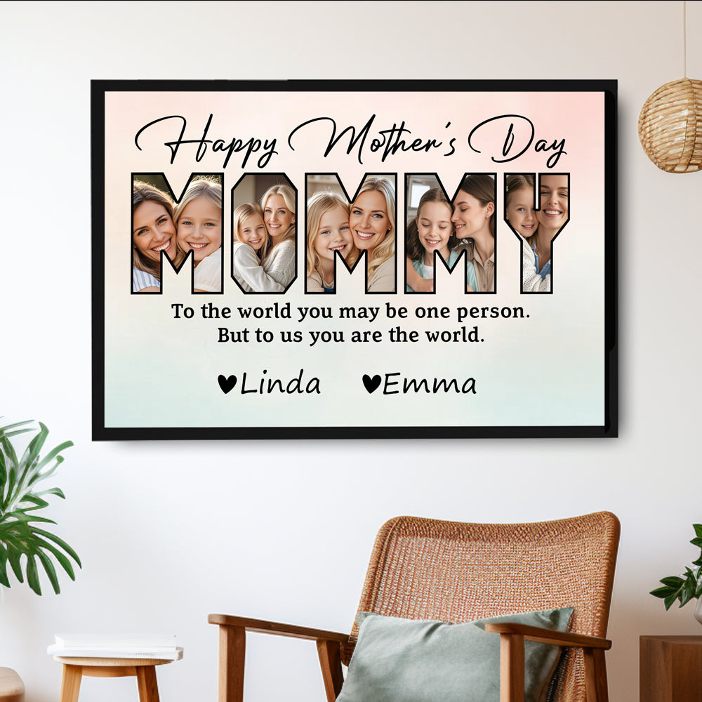 Customized Mother's Day Photo Mug – Personalized Ceramic Cup