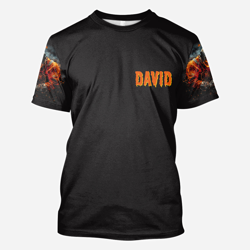 Gift For Welder Man - Personalized Welder All Over Shirt