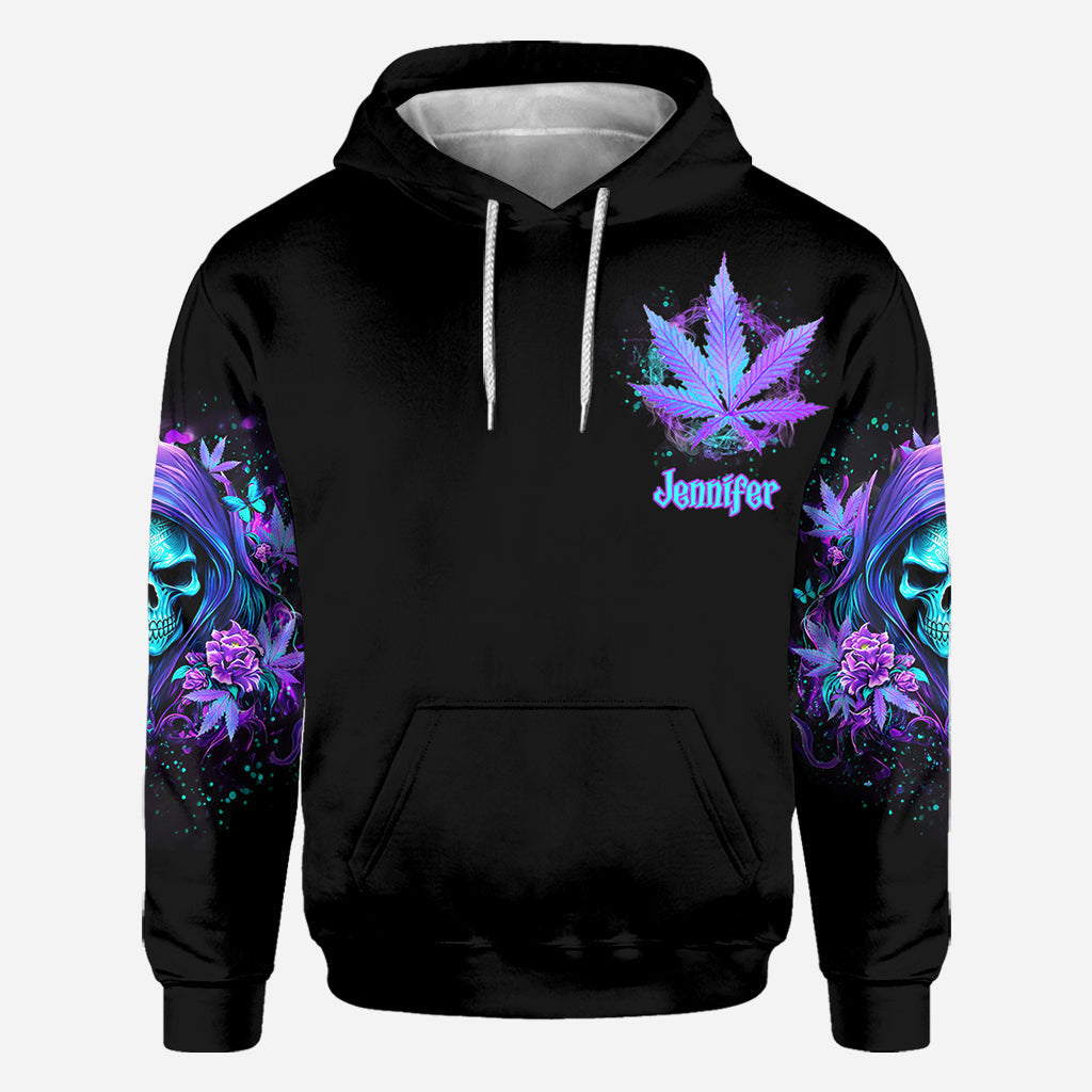 I Bet My Soul - Personalized Weed All Over Shirt