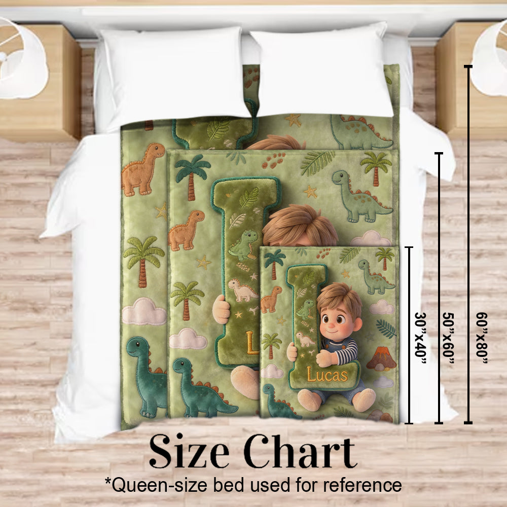 I Love You Baby - Personalized Kid Blanket