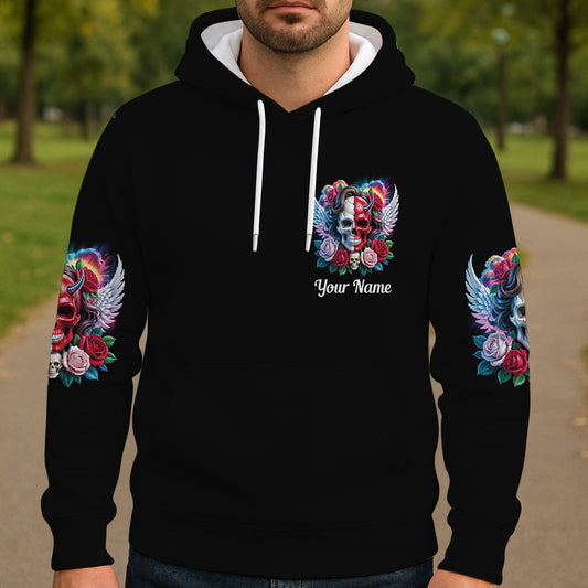 It's Going To Be One Of Those Days - Personalized Skull All Over Shirt