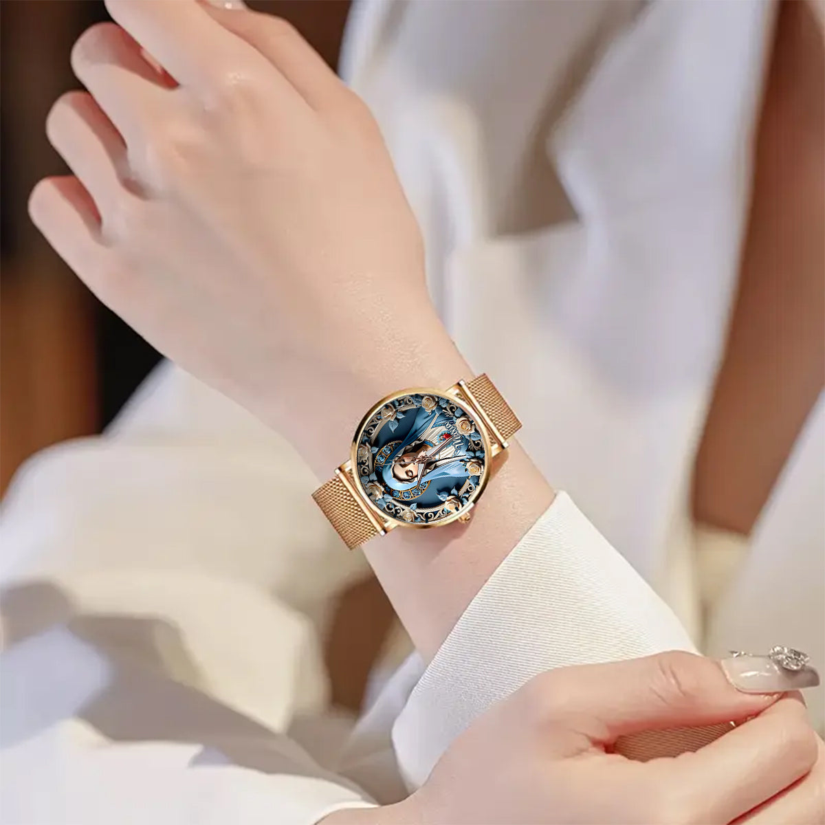 Believe - Personalized Christian Women Hand Watch
