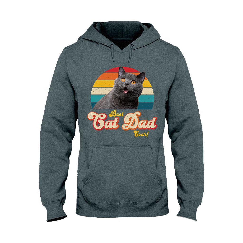 Best Cat Mom/Dog Mom Ever - Personalized Cat T-shirt And Hoodie