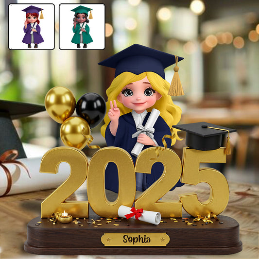 Graduation Gift - Personalized Graduation Custom Shaped Acrylic Plaque