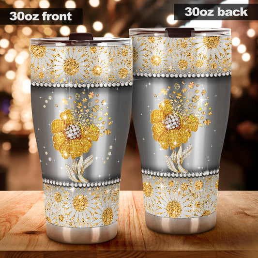 Accept Understand Love Autism Awareness Tumbler 0622