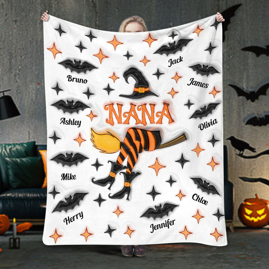 Nana Liffe/ Grandma Life/ Mama Life... - Personalized Grandma Blanket