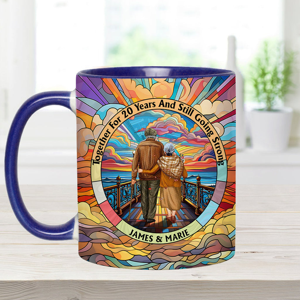 Still Going Strong - Personalized Couple Accent Mug