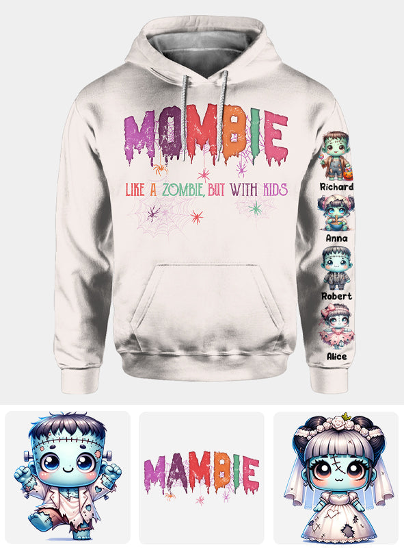 Mombie - Personalized Mother All Over Shirt