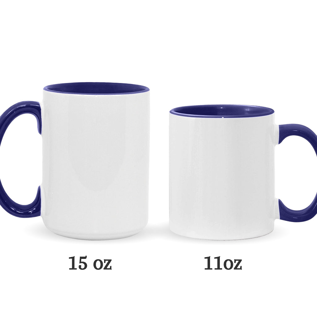 Nana & Grandkids Holding Hands - Personalized Grandma Accent Mug