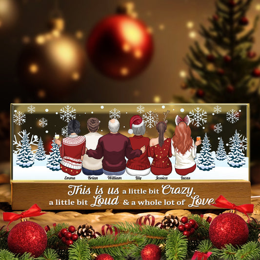 This Is Us - Personalized Family Custom LED Night Light