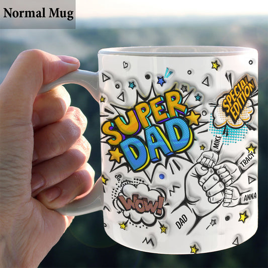 Super Dad - Personalized Father Mug
