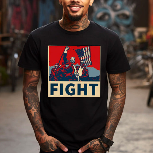 Never Surrender Shirt, Fight For America T-shirt, Retro Rally Shirt T-shirt & Hoodie