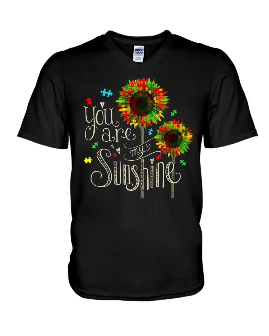 Autism You Are My Sunshine - Autism Awareness T-shirt and Hoodie 0921