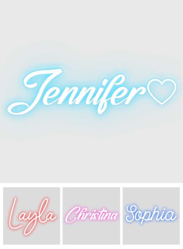 Custom Text - Personalized Newborn Neon Sign