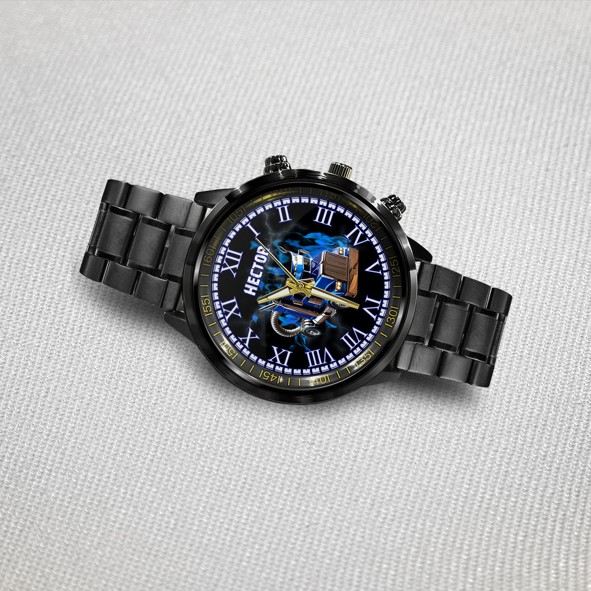 Keep On Truckin - Personalized Trucker Hand Watch