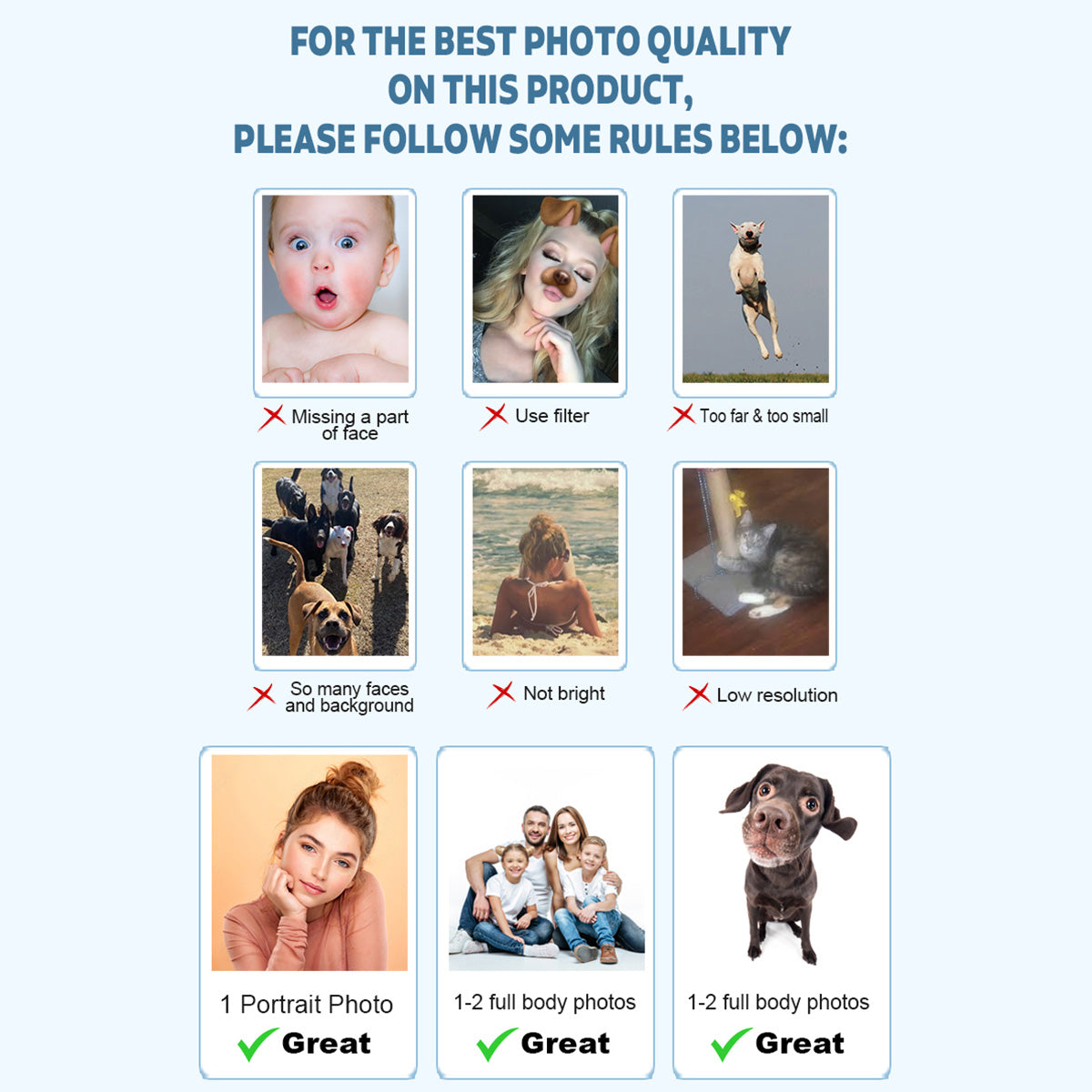 Custom Photo - Personalized Father Paint By Numbers Kit