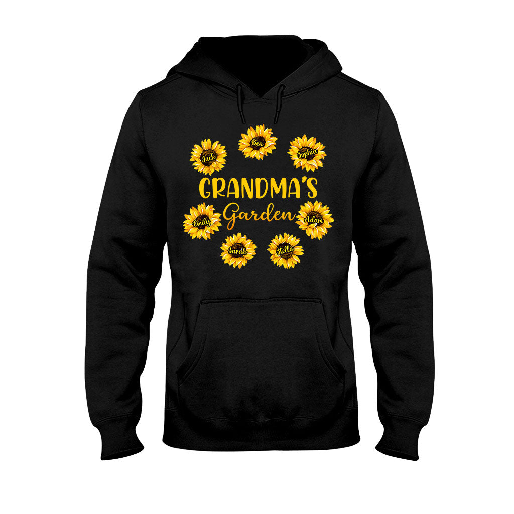 Grandma’s Garden - Gift for grandma, mom, dad, grandpa - Personalized T-shirt And Hoodie