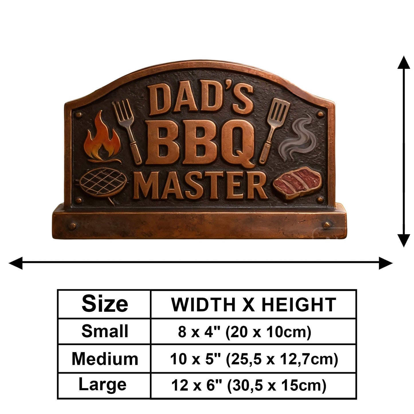 Custom Any Photo - Personalized Father Wooden Wall Mount Sign