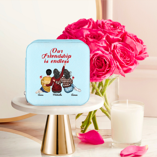 Besties Forever - Our Friendship Is Endless - Jewelry, Ornament, Beauty Tools, Cup - Christmas Gift