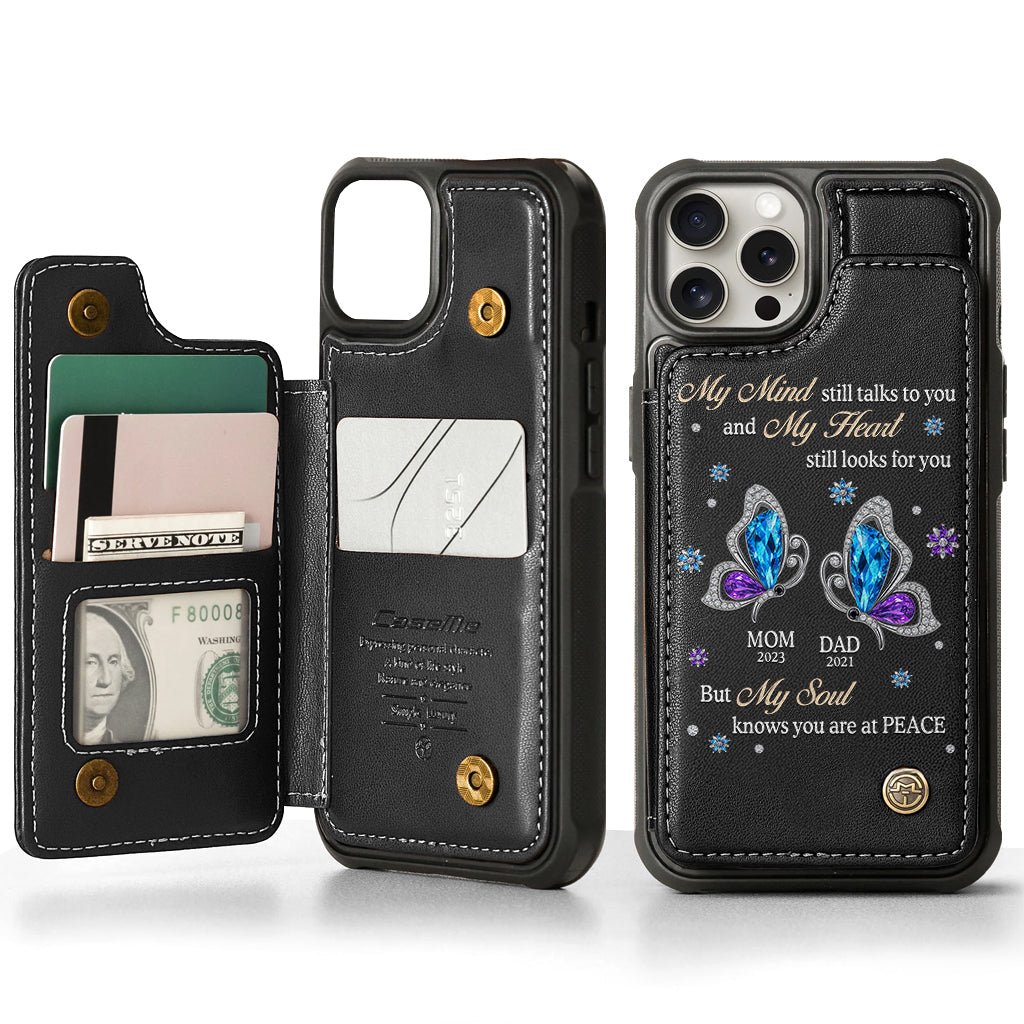 I Love You Forever - Personalized Memorial Wallet Phone Case