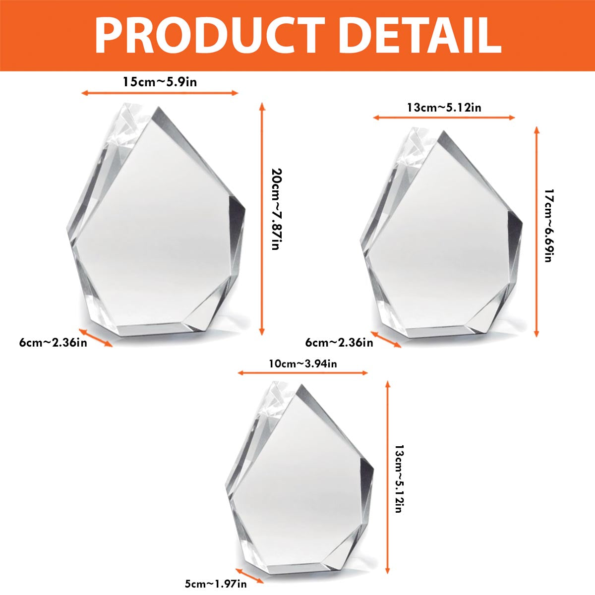 Custom Photo - Personalized Grandma Laser Engraving 3D Iceberg Shaped Crystal Lamp