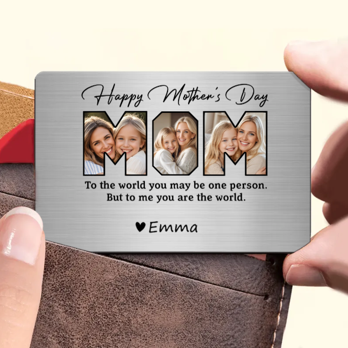 Customized Mother's Day Photo Mug – Personalized Ceramic Cup