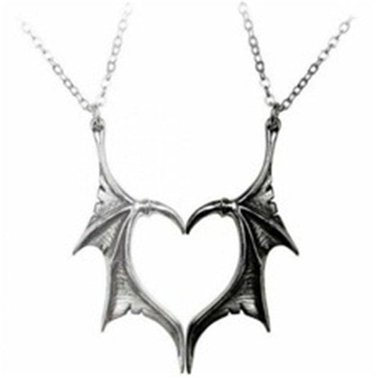 I Love You - Couple Wing Necklace