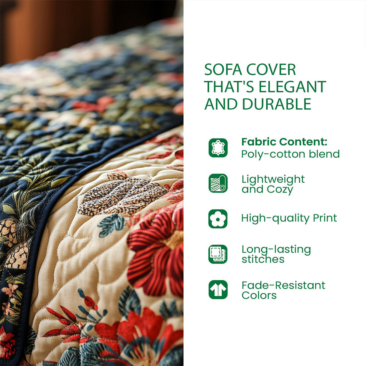 Just Resting My Eyes - Personalized Father Quilted Sofa/Couch Cover