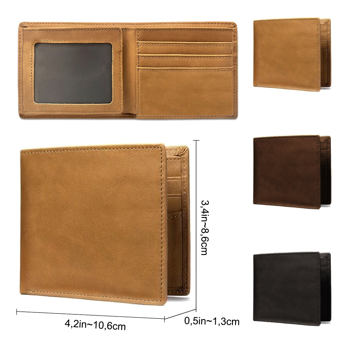 Fishing Is My Therapy - Personalized Fishing Leather Wallet