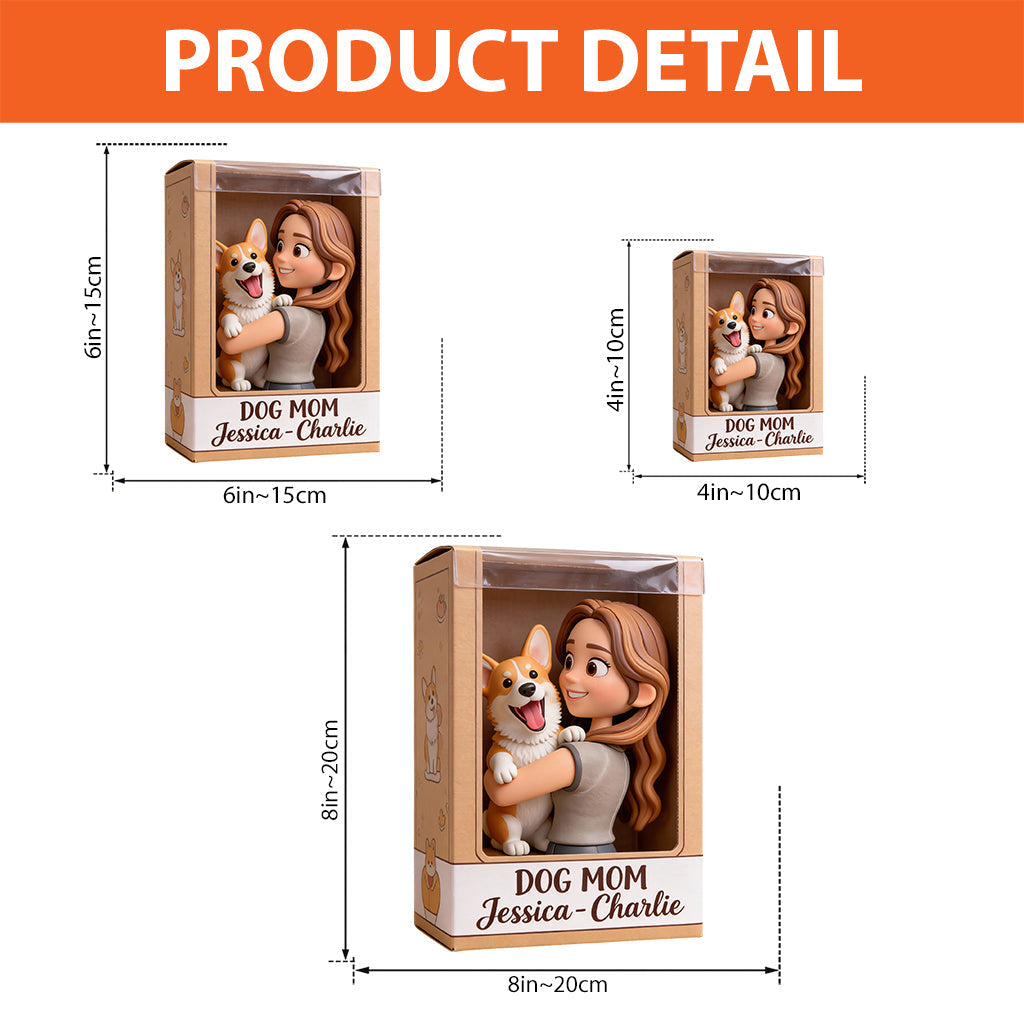 I Love Dogs - Personalized Dog Custom Shaped Acrylic Plaque
