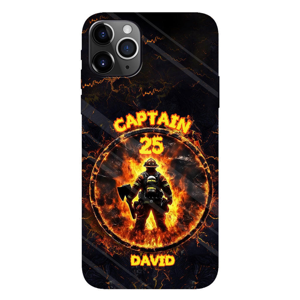 Proud Firefighter - Personalized Firefighter Full Print Phone Case